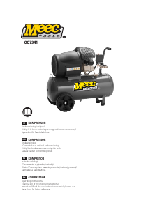 Handleiding Meec Tools 007-341 Compressor