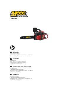 Instrukcja Meec Tools 006-305 Piła łańcuchowa