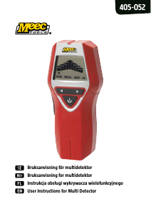 Bruksanvisning Meec Tools 405-052 Multimeter