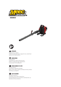 Handleiding Meec Tools 003-853 Bladblazer