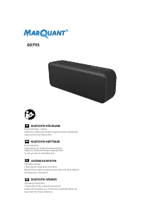 Manual MarQuant 007-115 Speaker