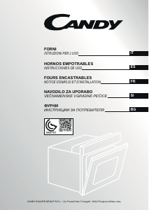 Bedienungsanleitung Candy FCP602W Backofen