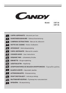 Brugsanvisning Candy CBT 66 N Emhætte