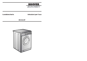 Manuale Zerowatt-Hoover HS 61 AT Lavatrice