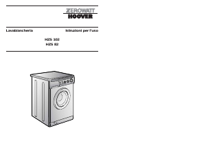 Manuale Zerowatt-Hoover HZS 82 Lavatrice