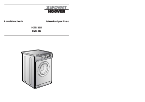 Manuale Zerowatt-Hoover HZS 102 Lavatrice