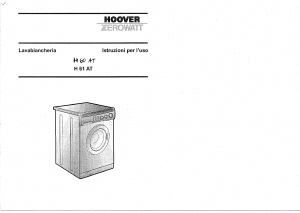 Manuale Zerowatt-Hoover H 60 AT Lavatrice