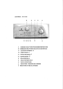 Manuale Zerowatt ZTC 10 AA Lavatrice