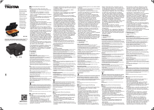 Manuale Tristar WF-1165 Macchina per waffle