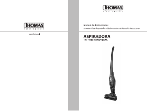 Manual de uso Thomas TH-1025 Aspirador