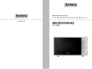 Manual de uso Thomas TH-18B05 Microondas