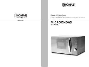 Manual de uso Thomas TH-20DM Microondas