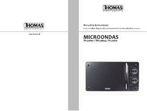 Manual de uso Thomas TH-20R02 Microondas