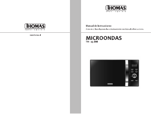Manual de uso Thomas TH-25DM Microondas