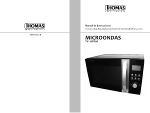 Manual de uso Thomas TH-28D2G Microondas