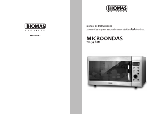 Manual de uso Thomas TH-34DGM Microondas
