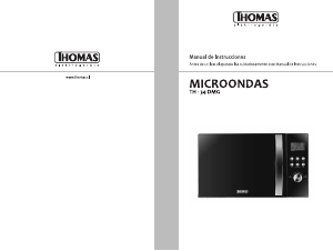 Manual de uso Thomas TH-34DMG Microondas