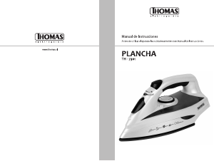 Manual de uso Thomas TH-7301 Plancha