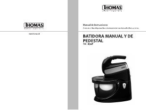 Manual de uso Thomas TH-870P Batidora de varillas