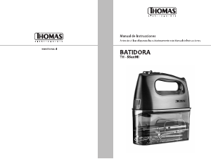 Manual de uso Thomas TH-8840Mi Batidora de varillas