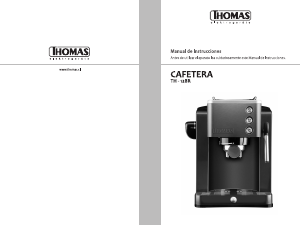 Manual de uso Thomas TH-128R Máquina de café