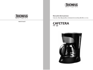 Manual de uso Thomas TH-130 Máquina de café