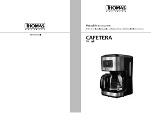 Manual de uso Thomas TH-138i Máquina de café