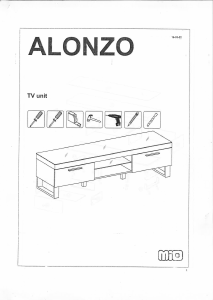 Manual Mio Alonzo Comodă TV