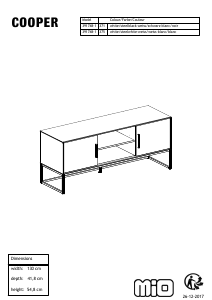 Hướng dẫn sử dụng Mio Cooper Ghế dài xem TV