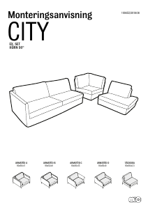 Manual Mio City Lux Sofa