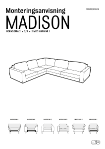 Εγχειρίδιο Mio Madison Lux Καναπές