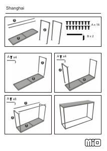 Manual Mio Shanghai Side Table