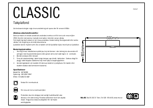 Bruksanvisning Mio Classic Lampa