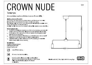Handleiding Mio Crown Nude Lamp