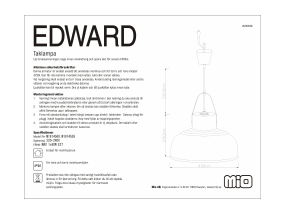 Manual Mio Edward Lamp