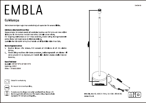 Handleiding Mio Embla Lamp