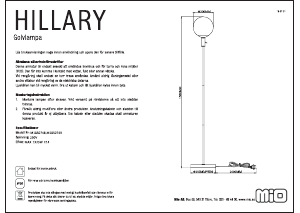 Manual Mio Hillary Lamp