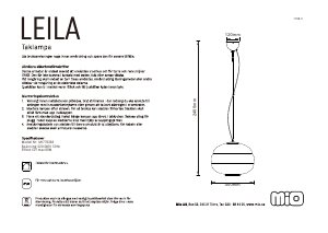 Manual Mio Leila Lamp