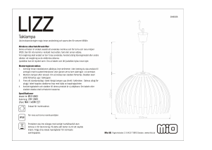 Handleiding Mio Lizz Lamp