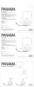 Manual Mio Panama Lamp