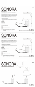 Manual Mio Sonora Lamp