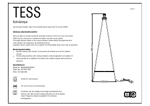 Handleiding Mio Tess Lamp