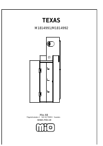 Handleiding Mio Texas Lamp