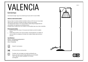 Manual Mio Valencia Lamp