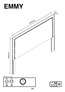 Manual Mio Emmy Headboard