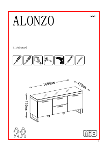 Priručnik Mio Alonzo Komoda