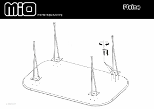 사용 설명서 Mio Plaine 식탁