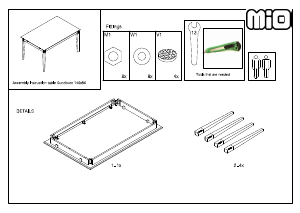 Manual Mio Sundborn Mesa de jantar