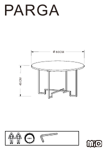 说明书 MioParga咖啡桌