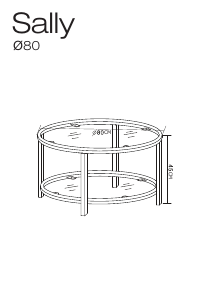 Manual Mio Sally Coffee Table